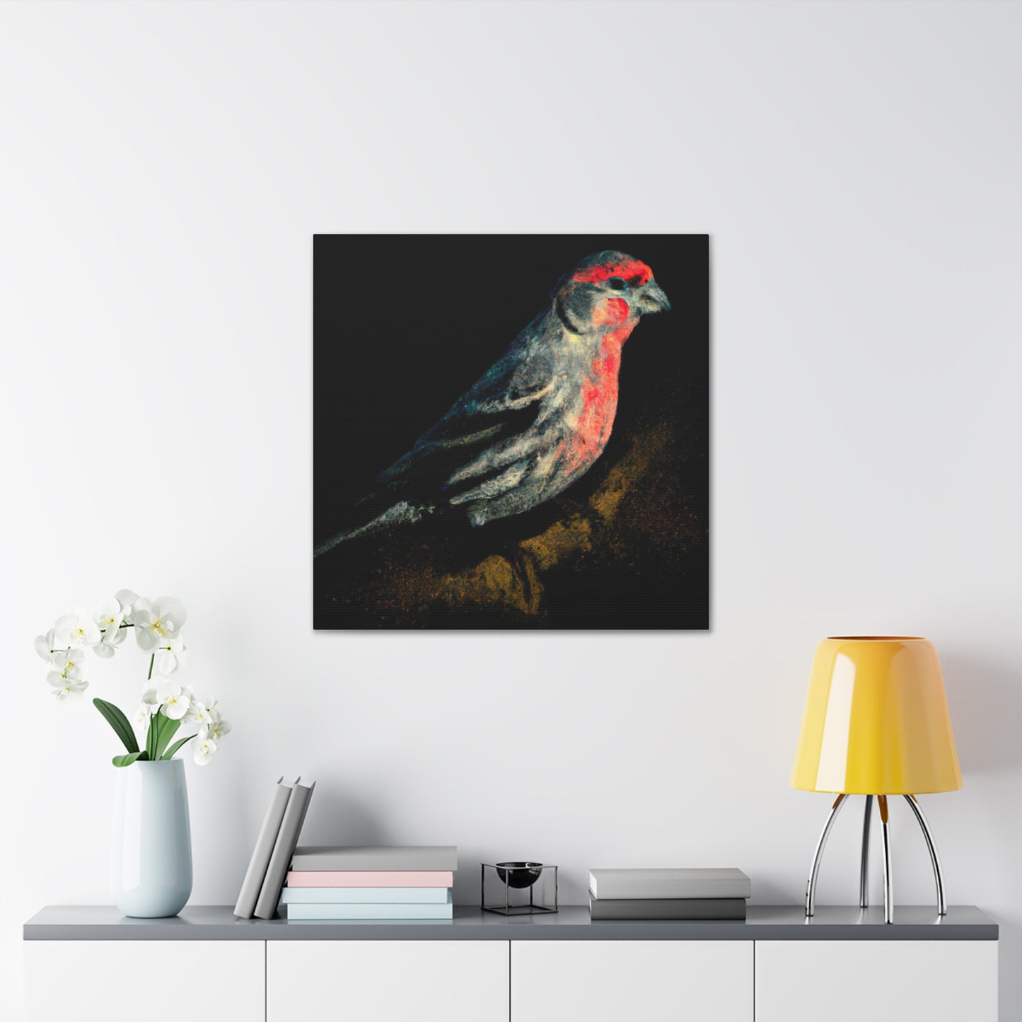 Life of a Finch - Canvas