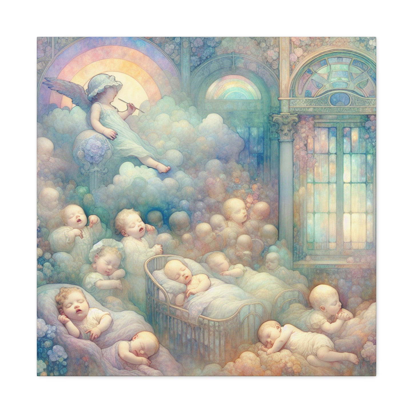 Whimsical Heavenly Serenade - Canvas