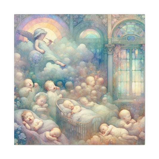 Whimsical Heavenly Serenade - Canvas