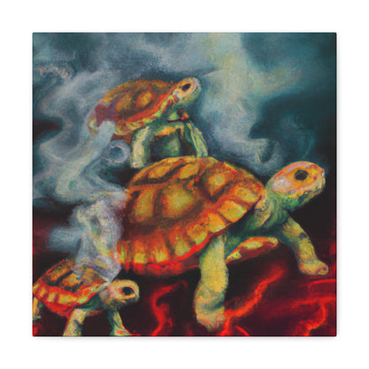 Tortoise in Surrealism - Canvas