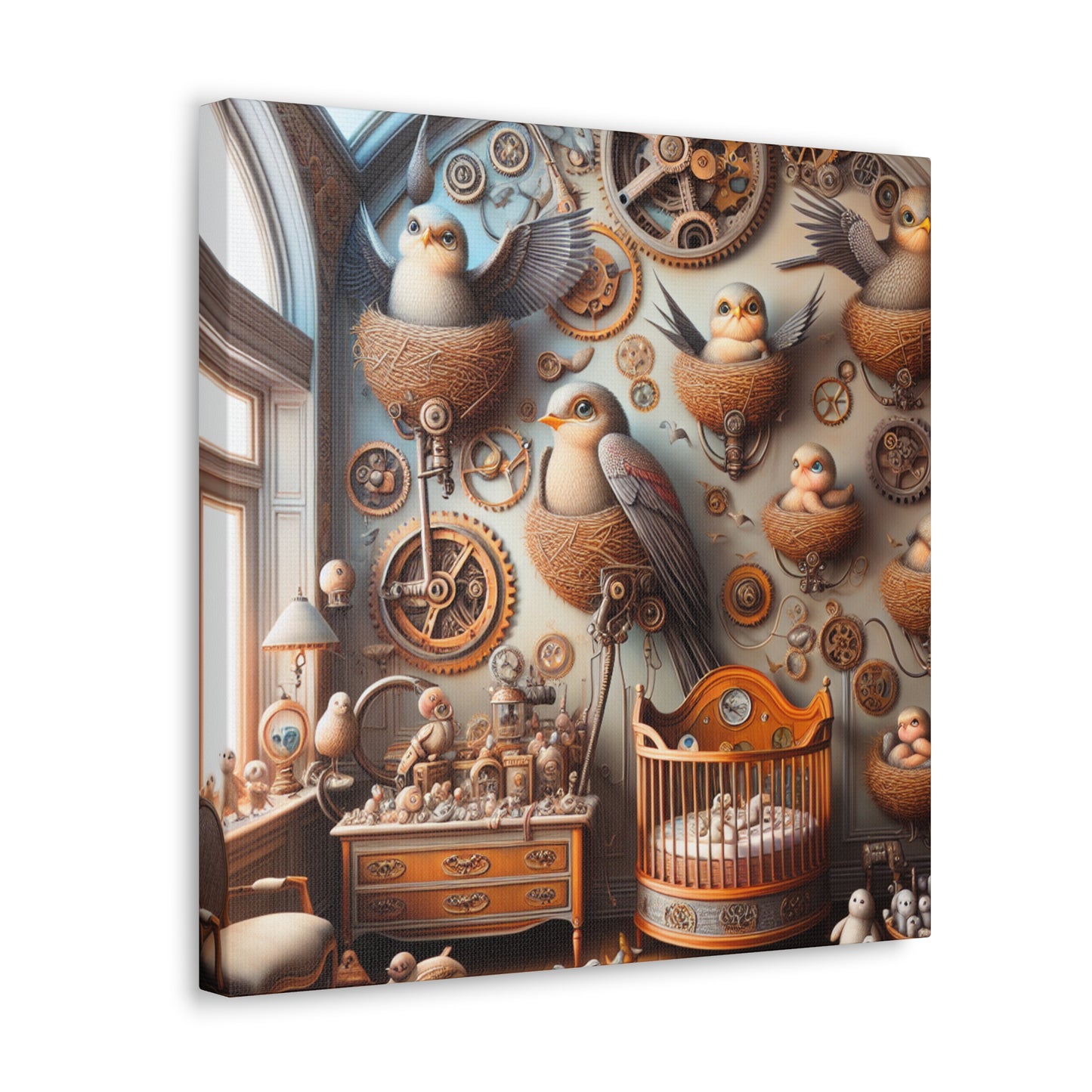 Aetherial Avian Abodes - Canvas