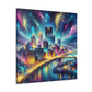 Steel City Dreamscape Transformed - Canvas