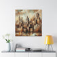 Golden Dream Cityscape - Canvas