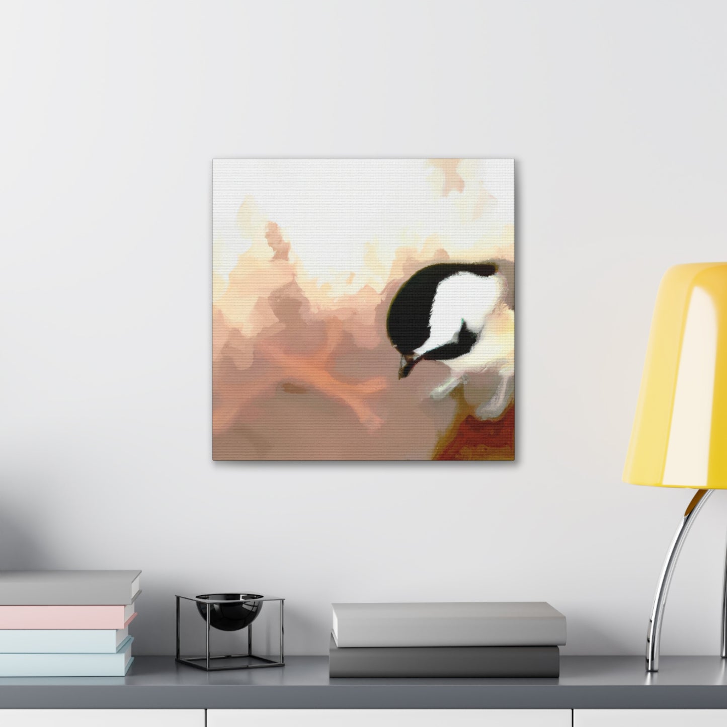 Chickadee Abstractionists - Canvas