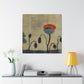 "Poppies in Abstraction" - Canvas