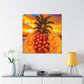 "Pineapple Paradise Scene" - Canvas