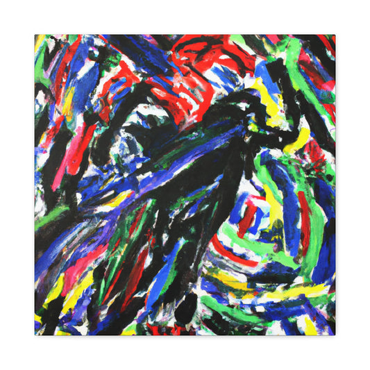 Soul's Frantic Motion - Canvas