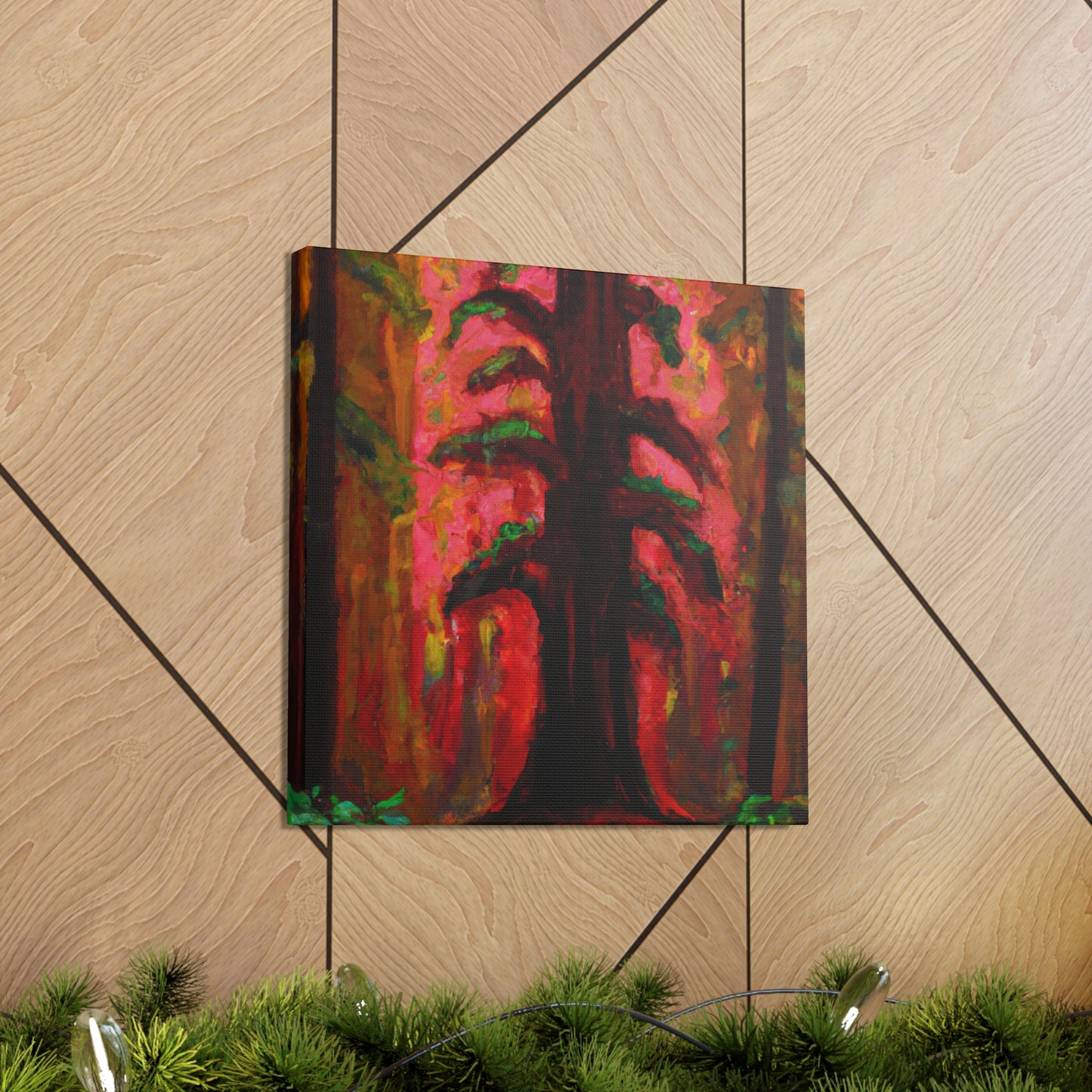 Redwood in Expressionism - Canvas