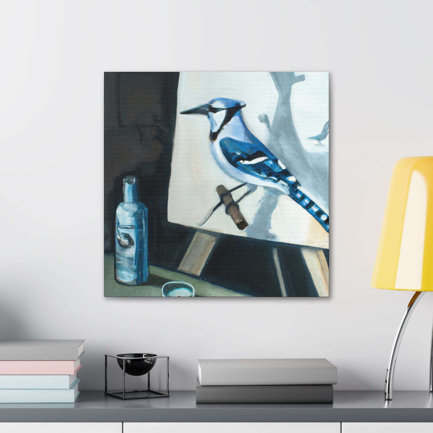 "Blue Jay's Song Chorus" - Canvas