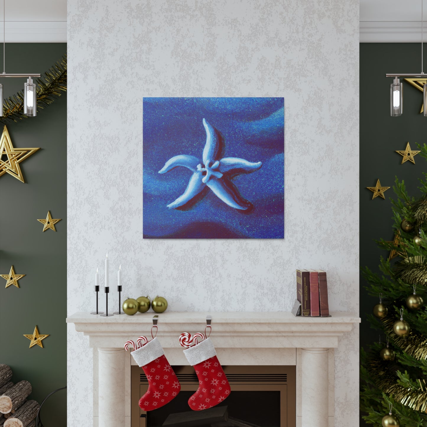 "Starfish Celestial Dance" - Canvas