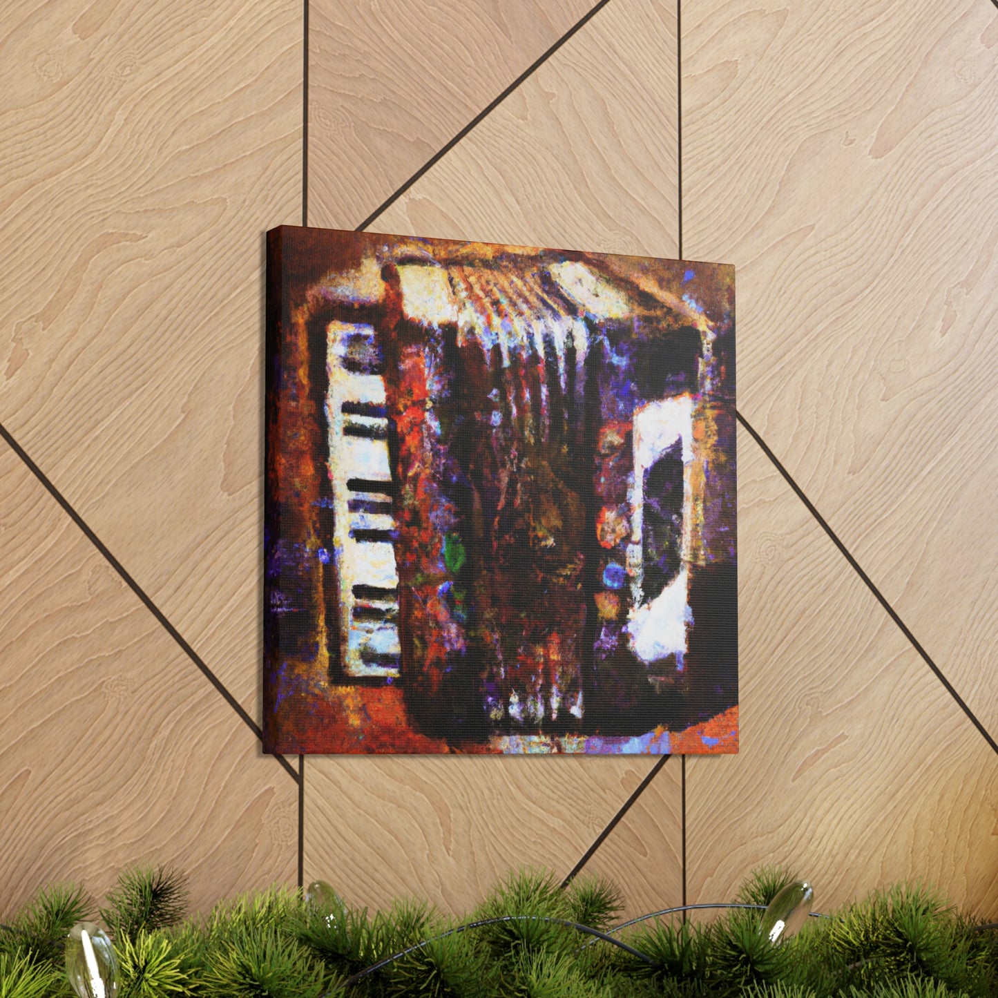 Accordion Impressionism - Canvas