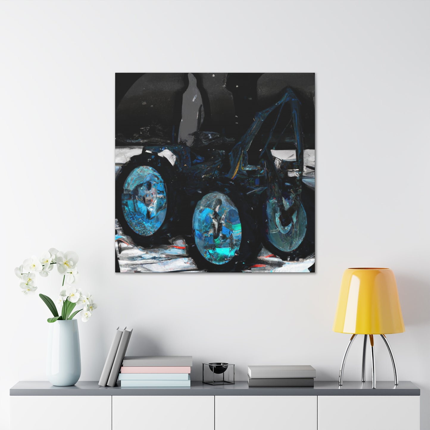 "Tractor in a Dream" - Canvas