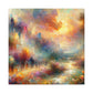 Gossamer Twilight Reflections - Canvas