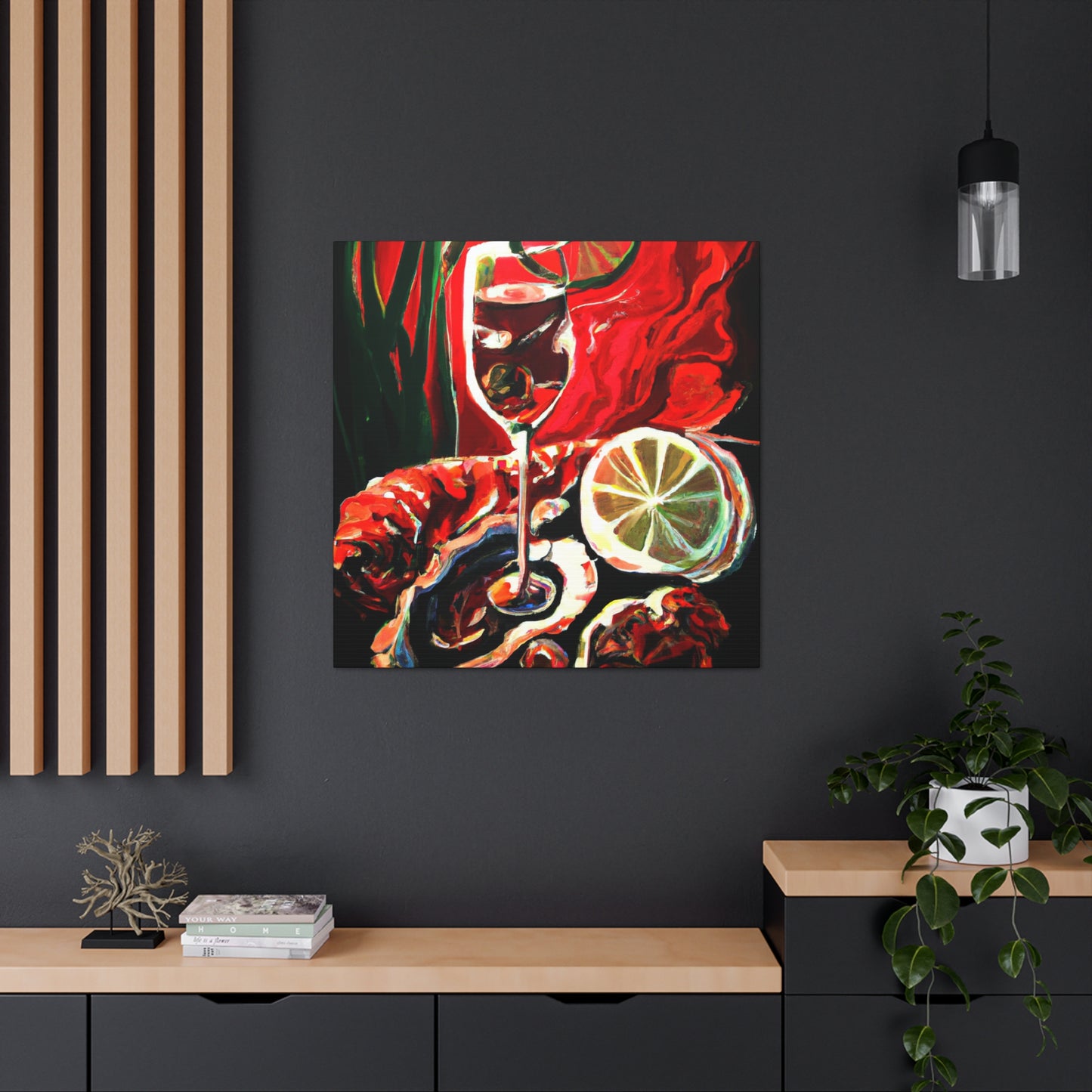 Booze and Bacchanalia - Canvas