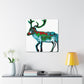 Reindeers in Winterland - Canvas