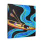 Kayak on the River - Canvas