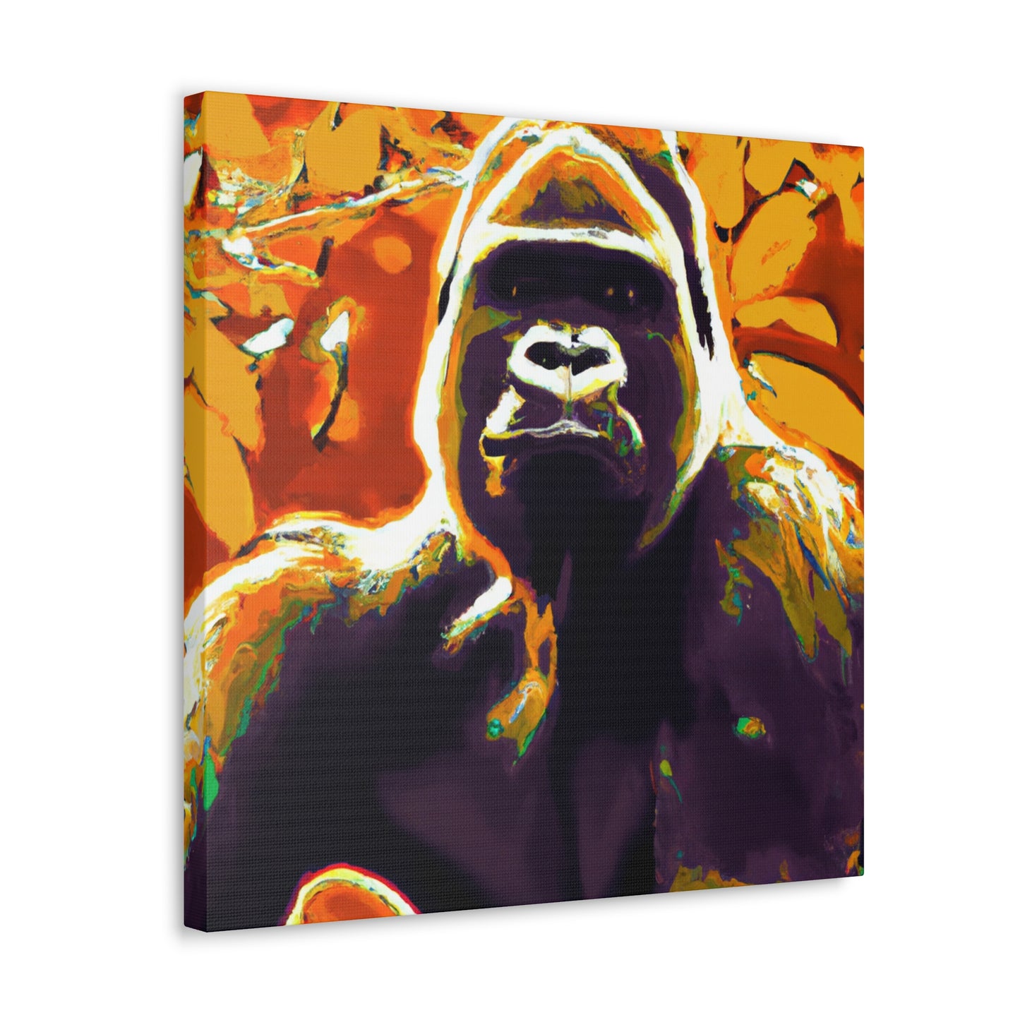 Gorilla in Technicolor - Canvas