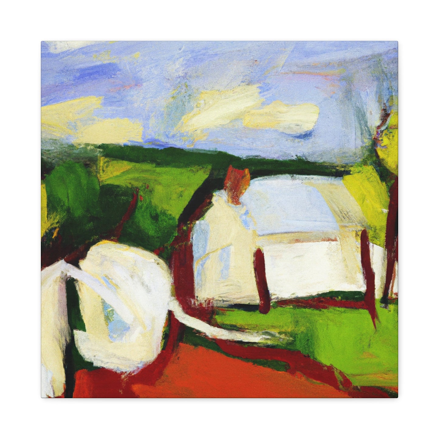 Farm Life in Focus - Canvas