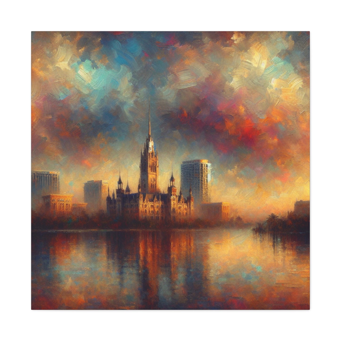 "Glorious Orlando's Renaissance Splendor" - Canvas