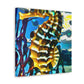 "Seahorse in Surreality" - Canvas