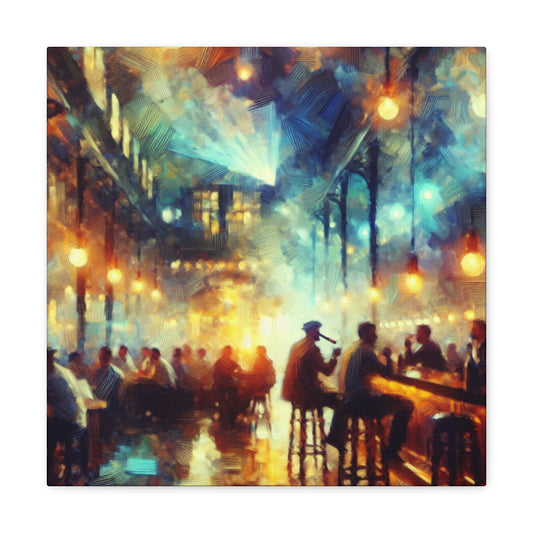 Smoky Social Soirée - Canvas