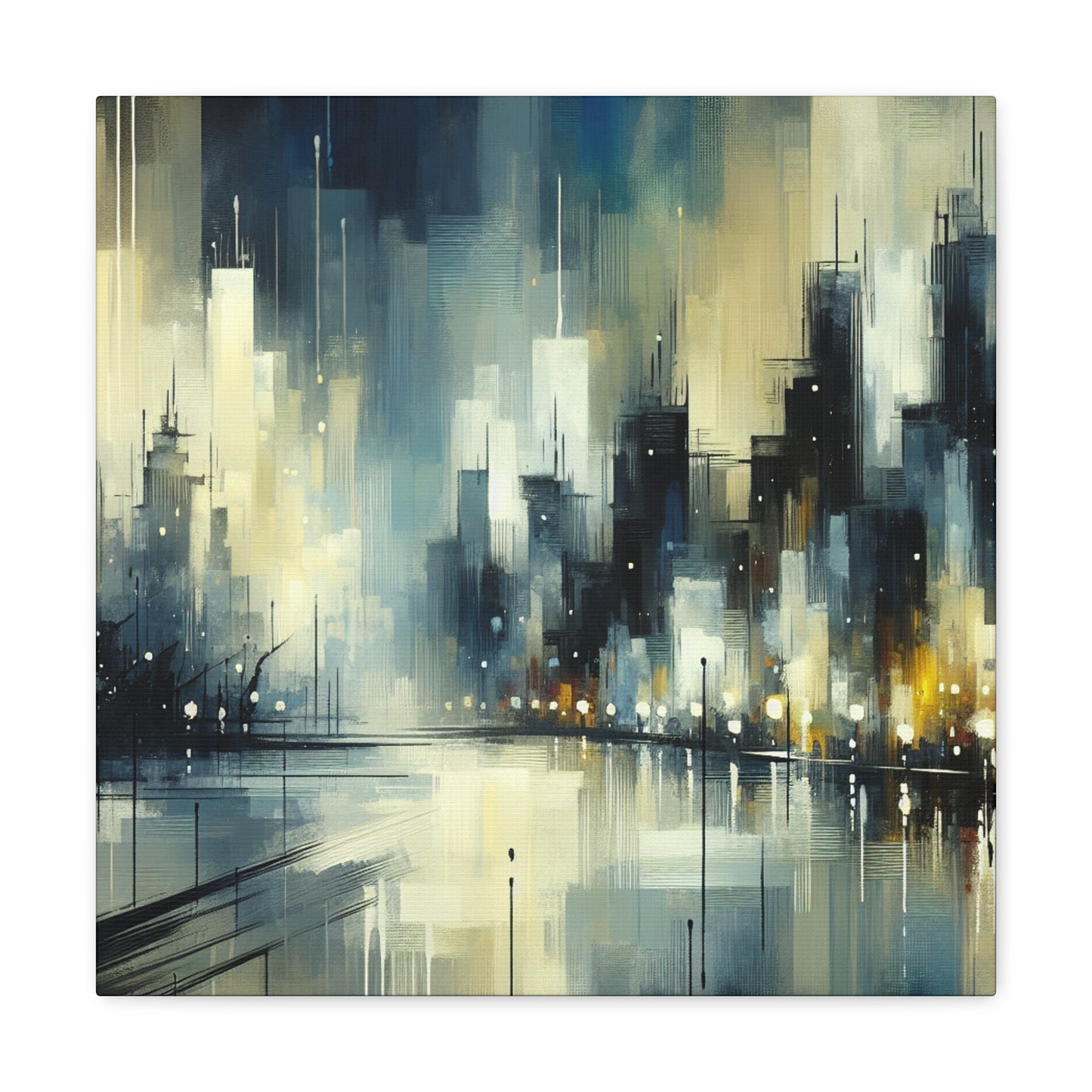 Nocturnal Urban Illumination - Canvas