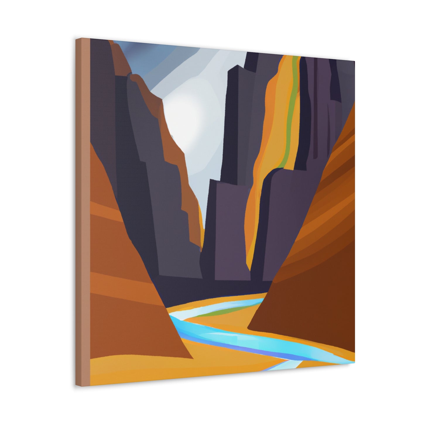 "Canyon of Radiant Light" - Canvas