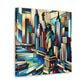 Concrete Jungle Awakening - Canvas