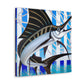 Swordfish of the Jazz Age - Canvas