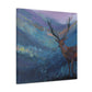 Deer in the Forest - Canvas