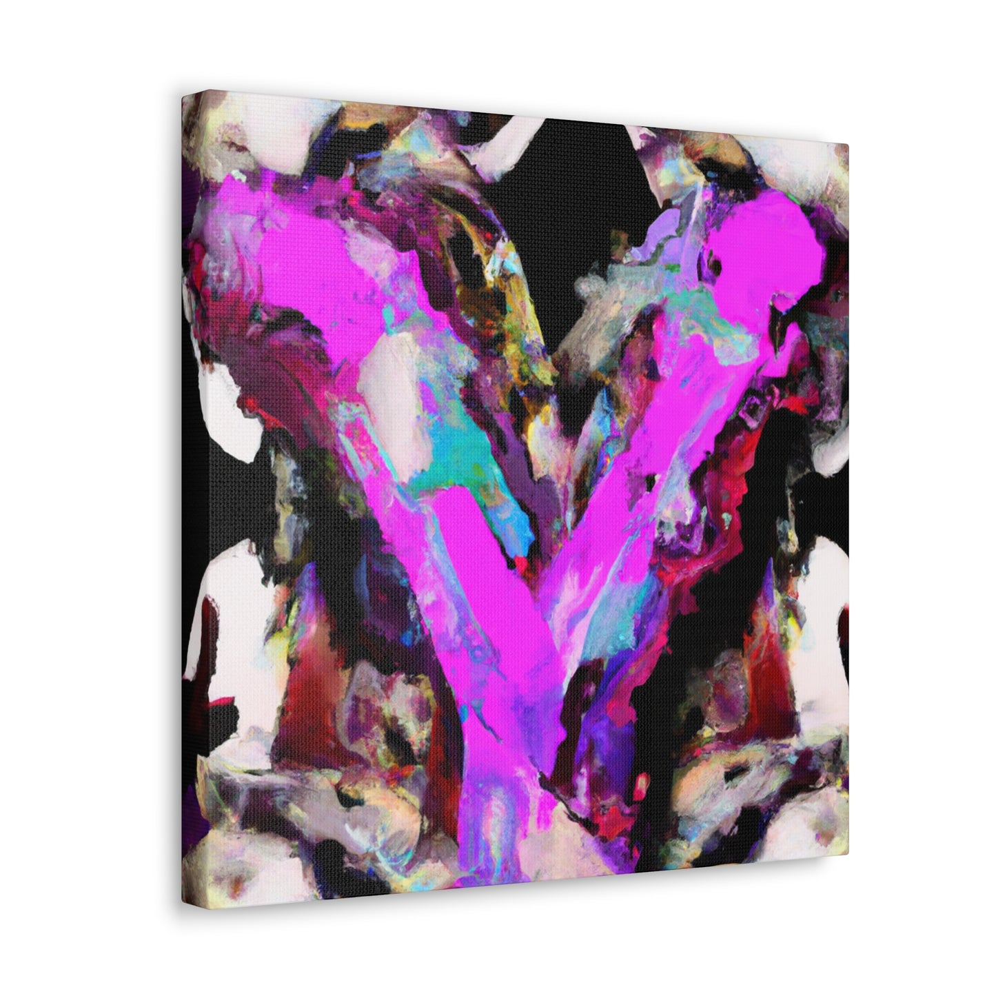 "Y in Abstract Forms" - Canvas