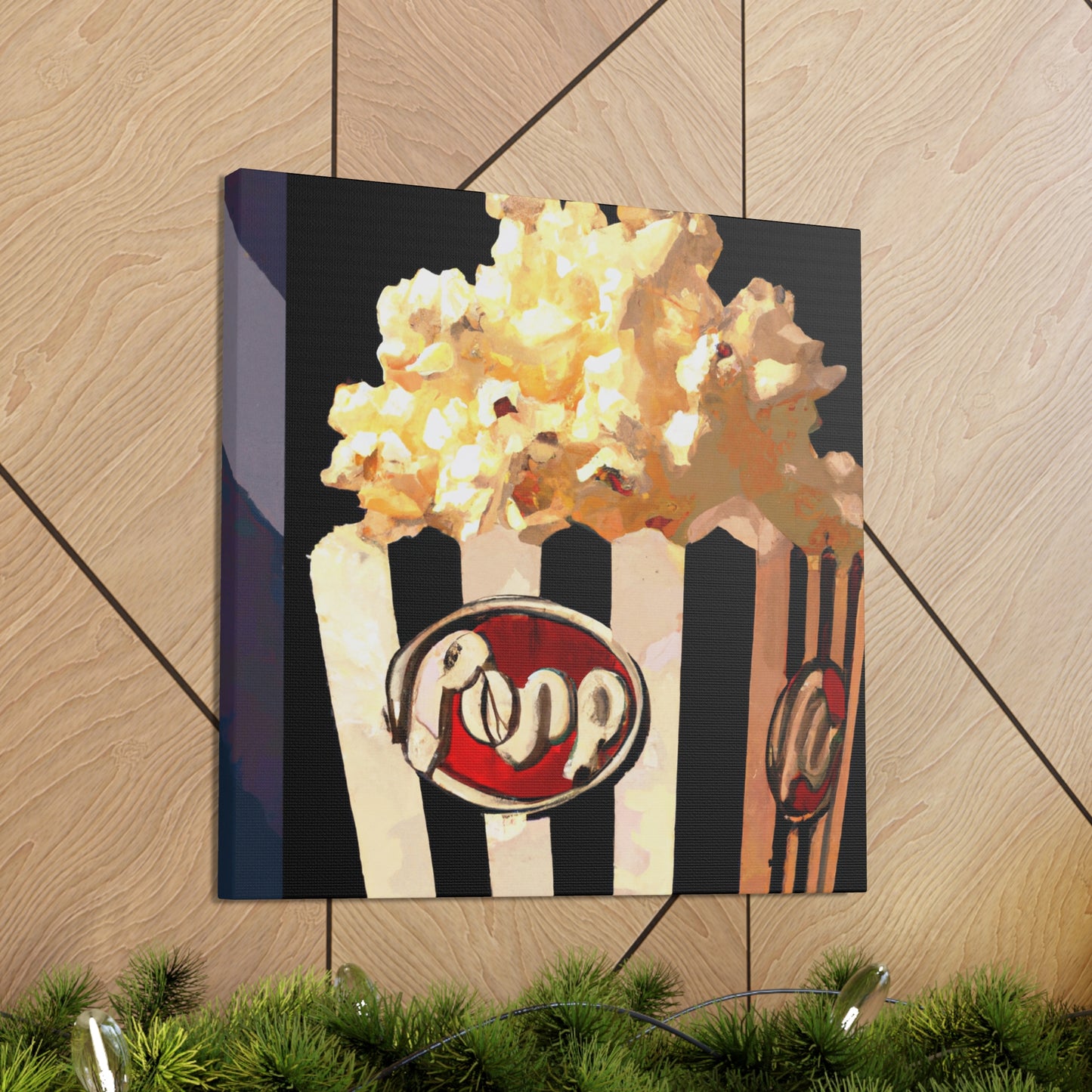 "Popcorn Magic Carpet" - Canvas