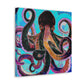 Octopus Dance Tango. - Canvas