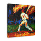 Catching a Fly Ball - Canvas