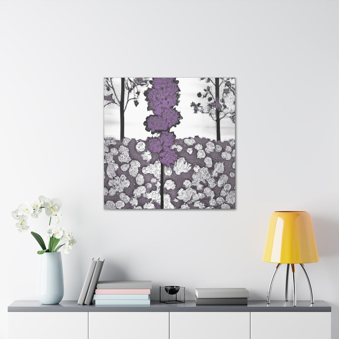 "Lilac in Surrealism" - Canvas