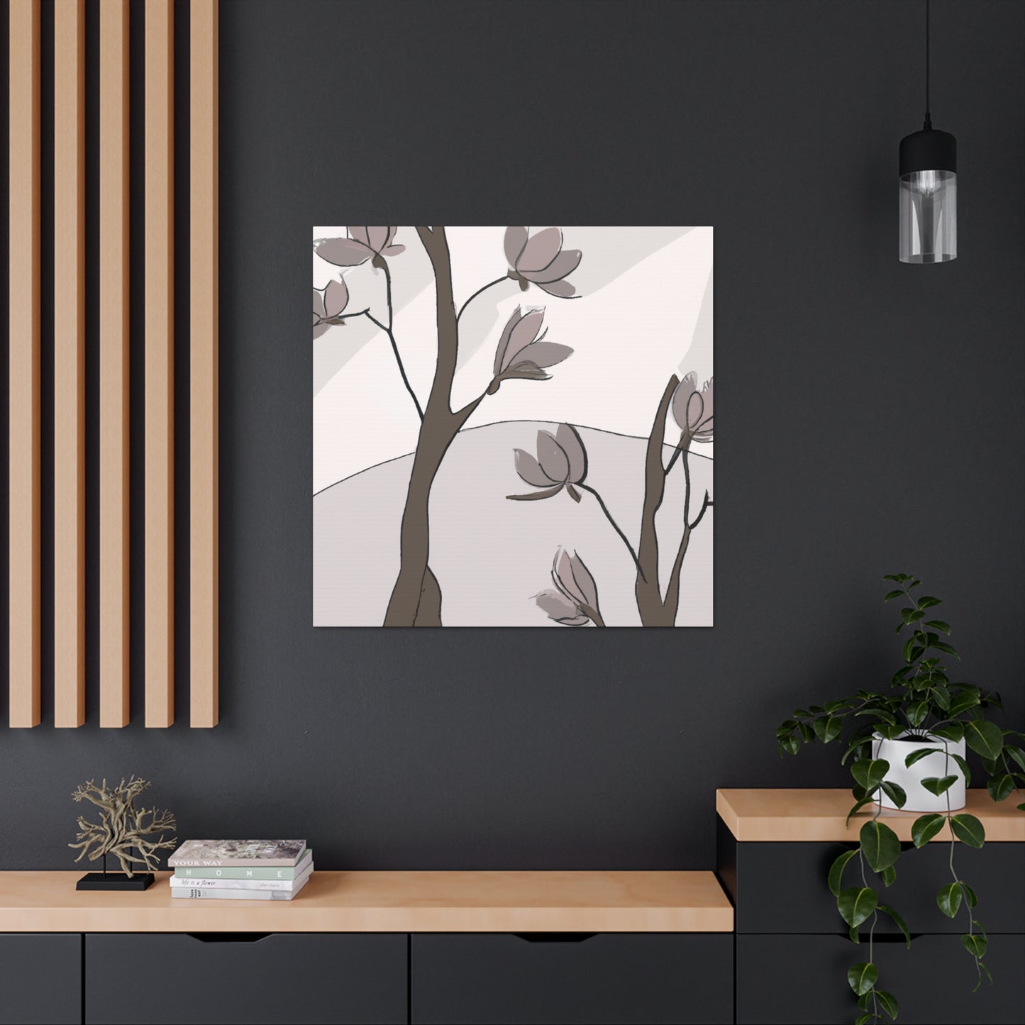 "Morning Magnolia Bloom" - Canvas