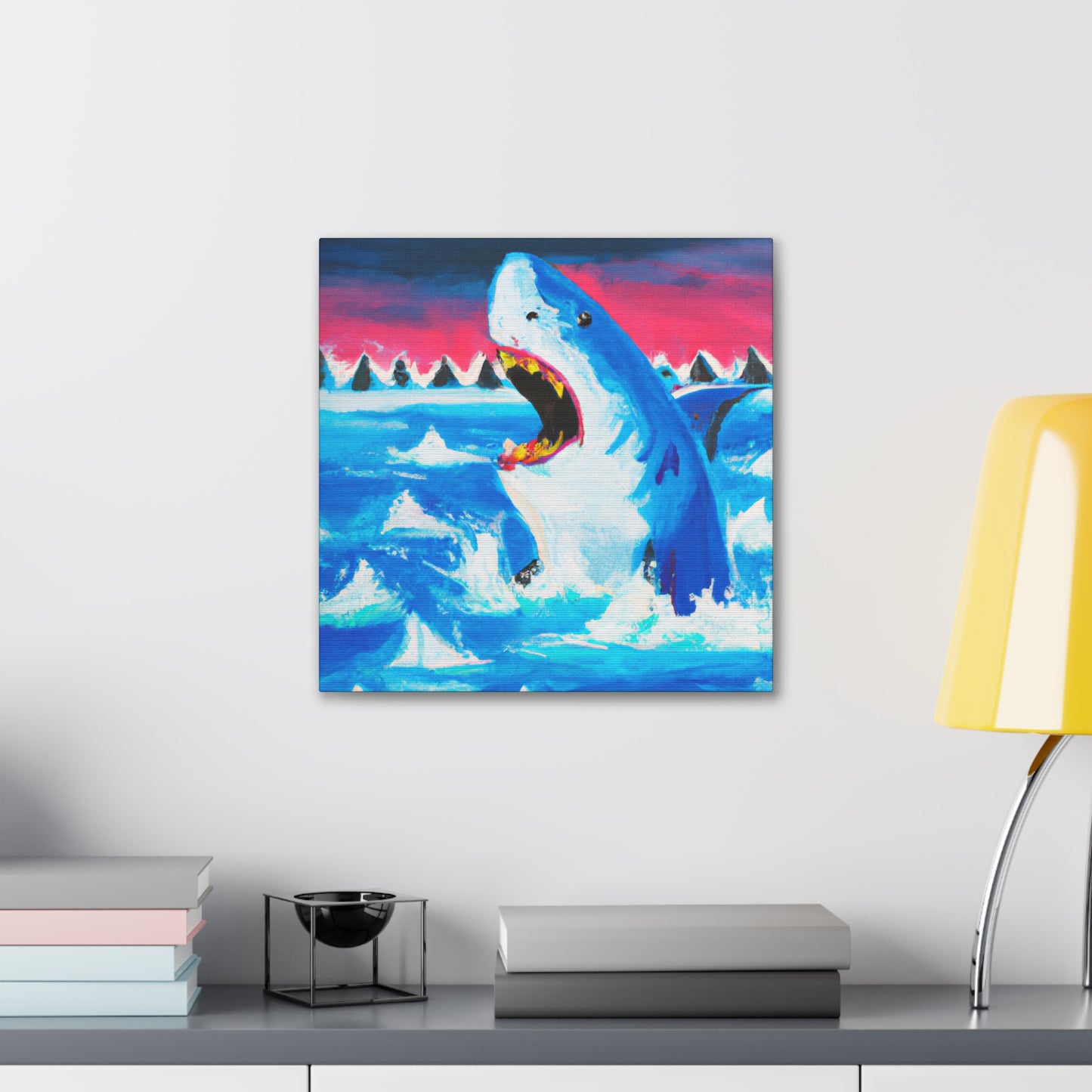 "Predator of the Sea" - Canvas