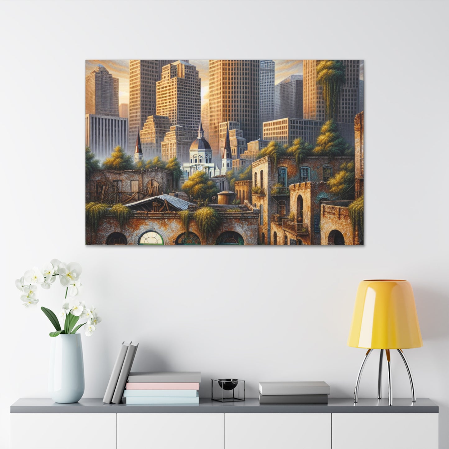 "Spectacle of Crescent City" - Canvas