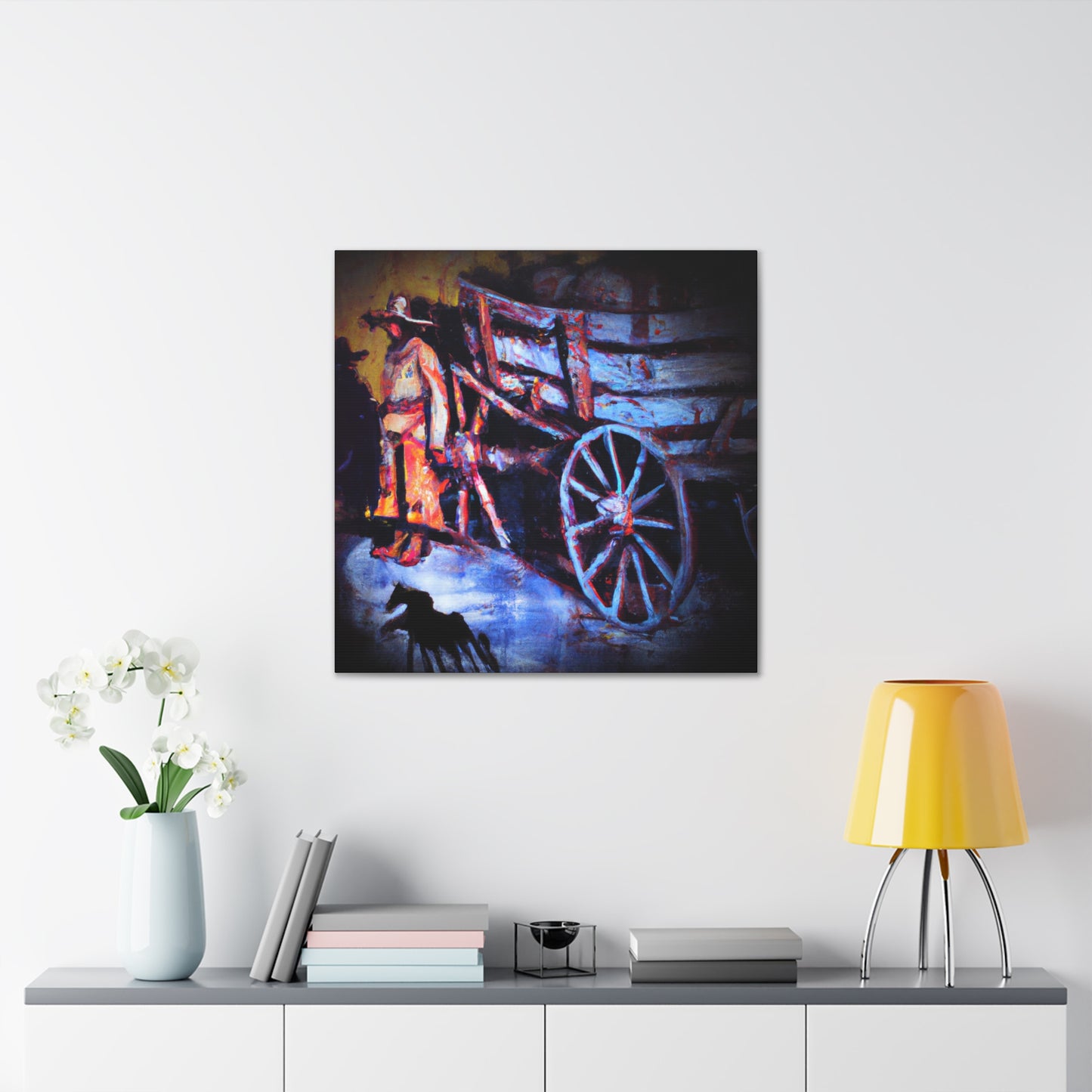 Wheels of Splendor - Canvas