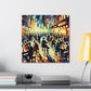 Harmony in Nightfall - Canvas