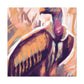 Vulture In Flightscape - Canvas