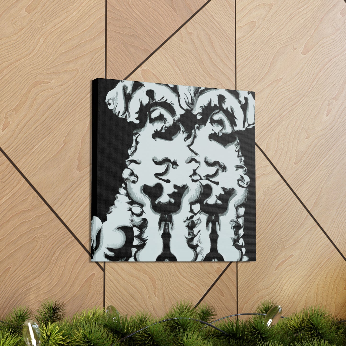 "Bichon Frise Splendor" - Canvas