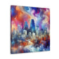 "Urban Symphony Unveiled" - Canvas