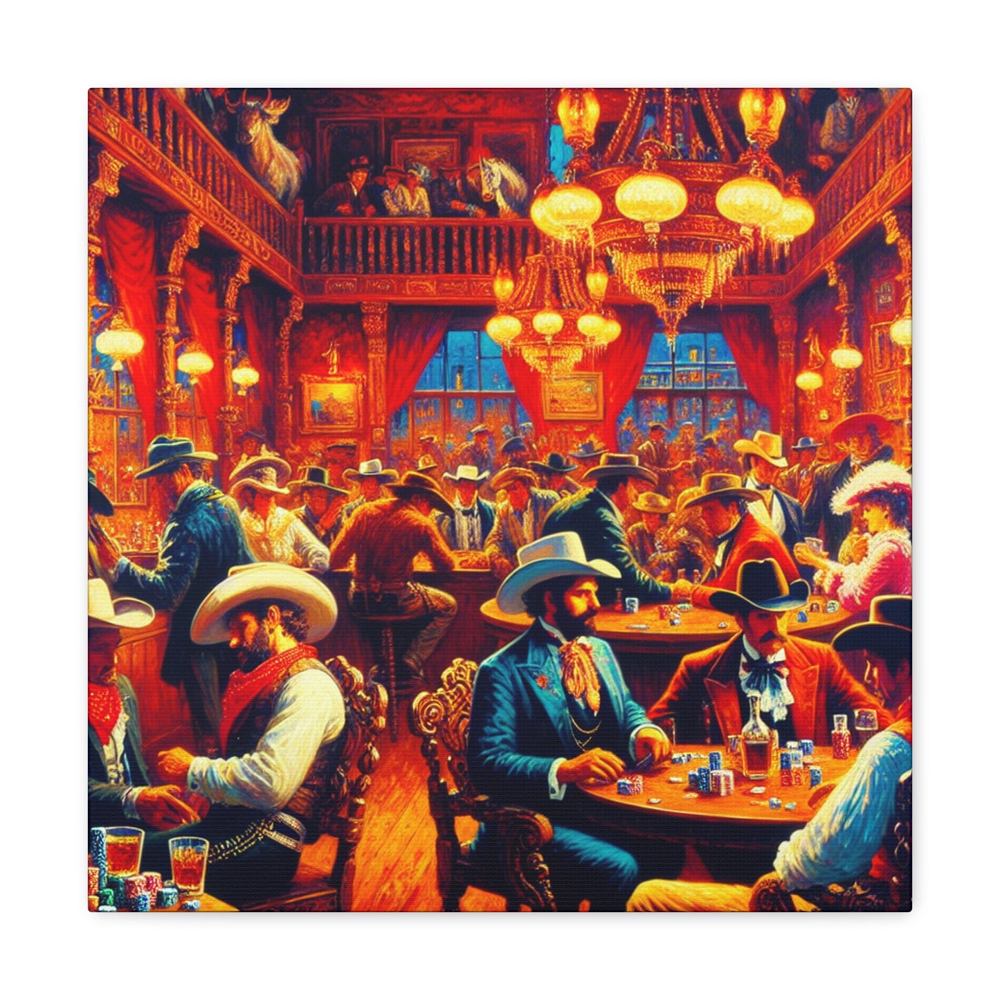 Wild West Disco Dreams - Canvas