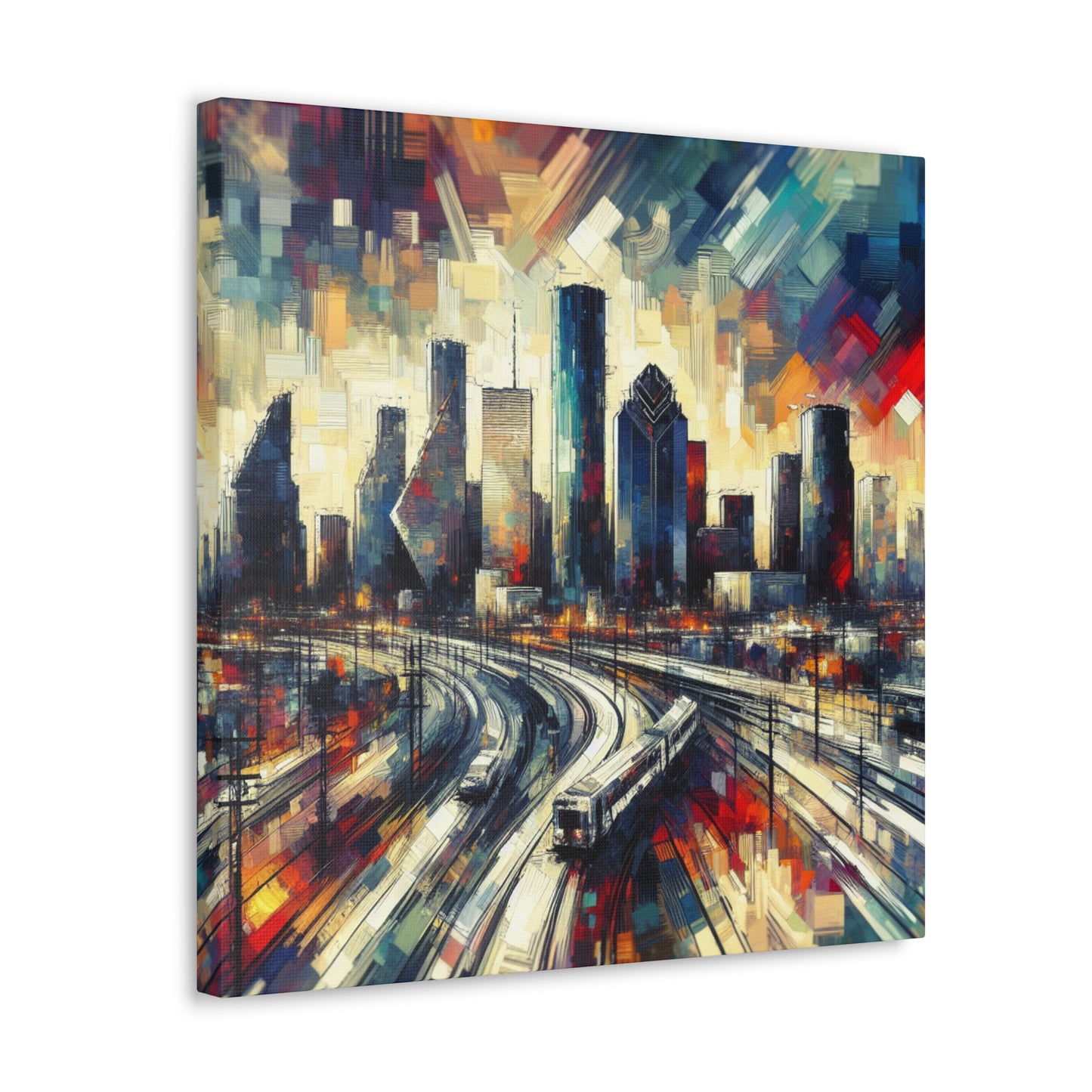 "Enchanting Houston Skies" - Canvas