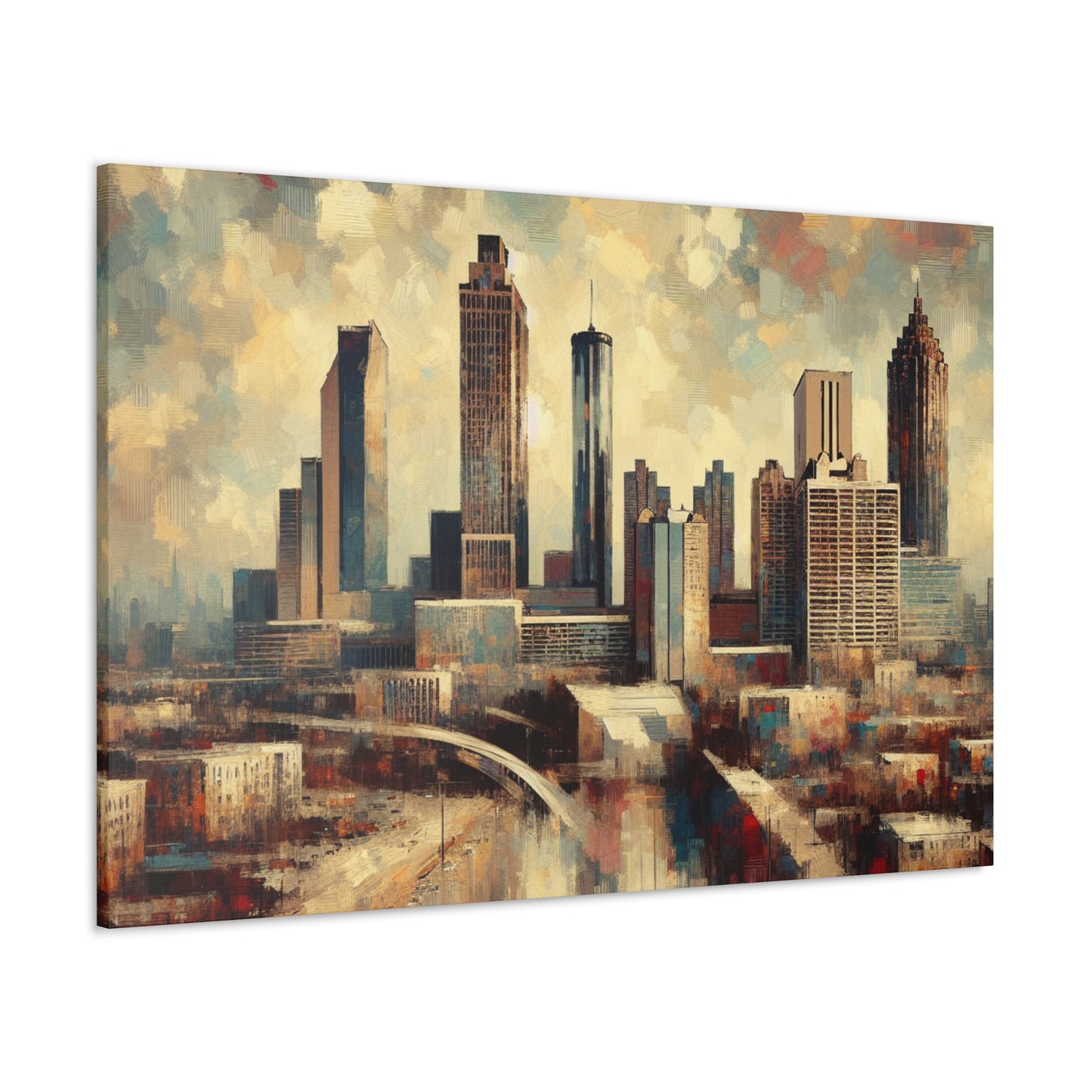 "Urban Symphony Unleashed" - Canvas