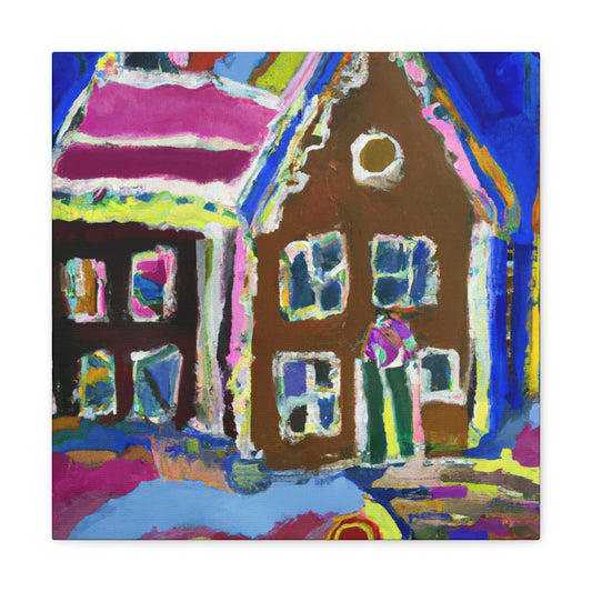 Gingerbread Fauvism Dream - Canvas