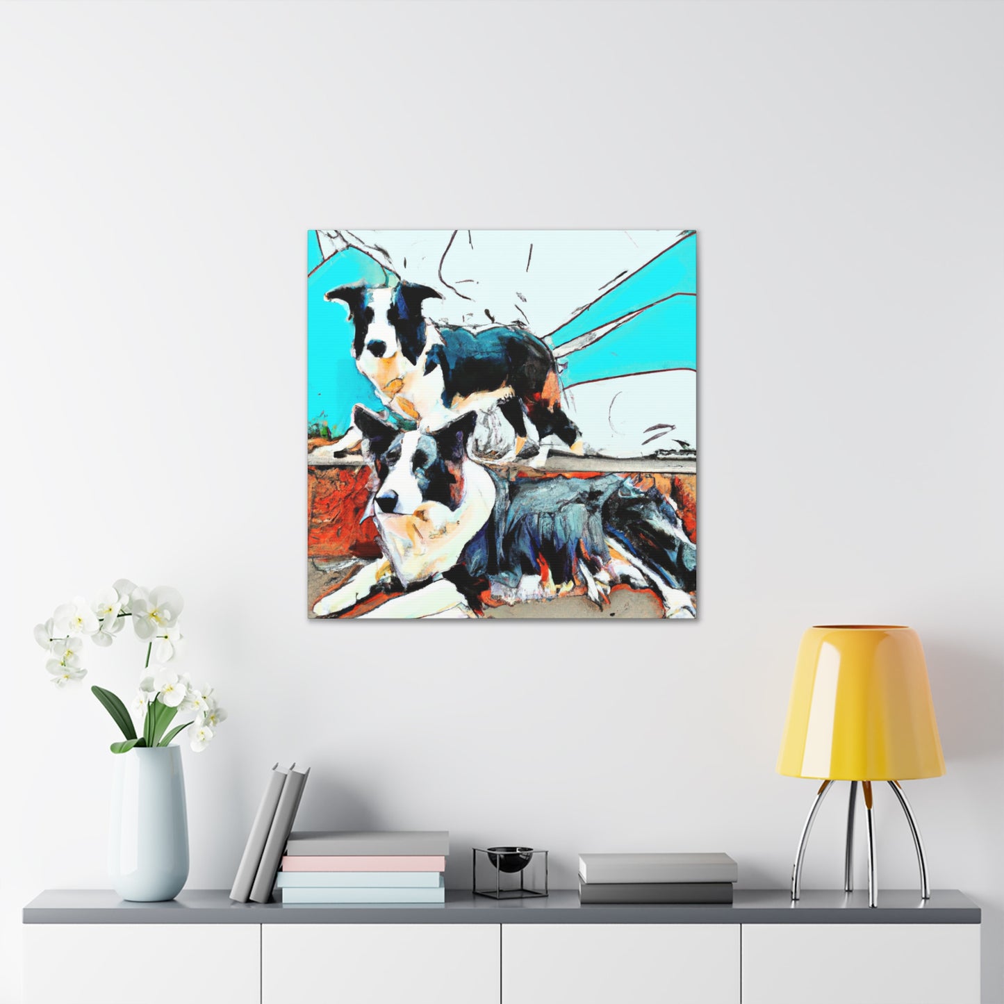 The Perfect Border Collie - Canvas