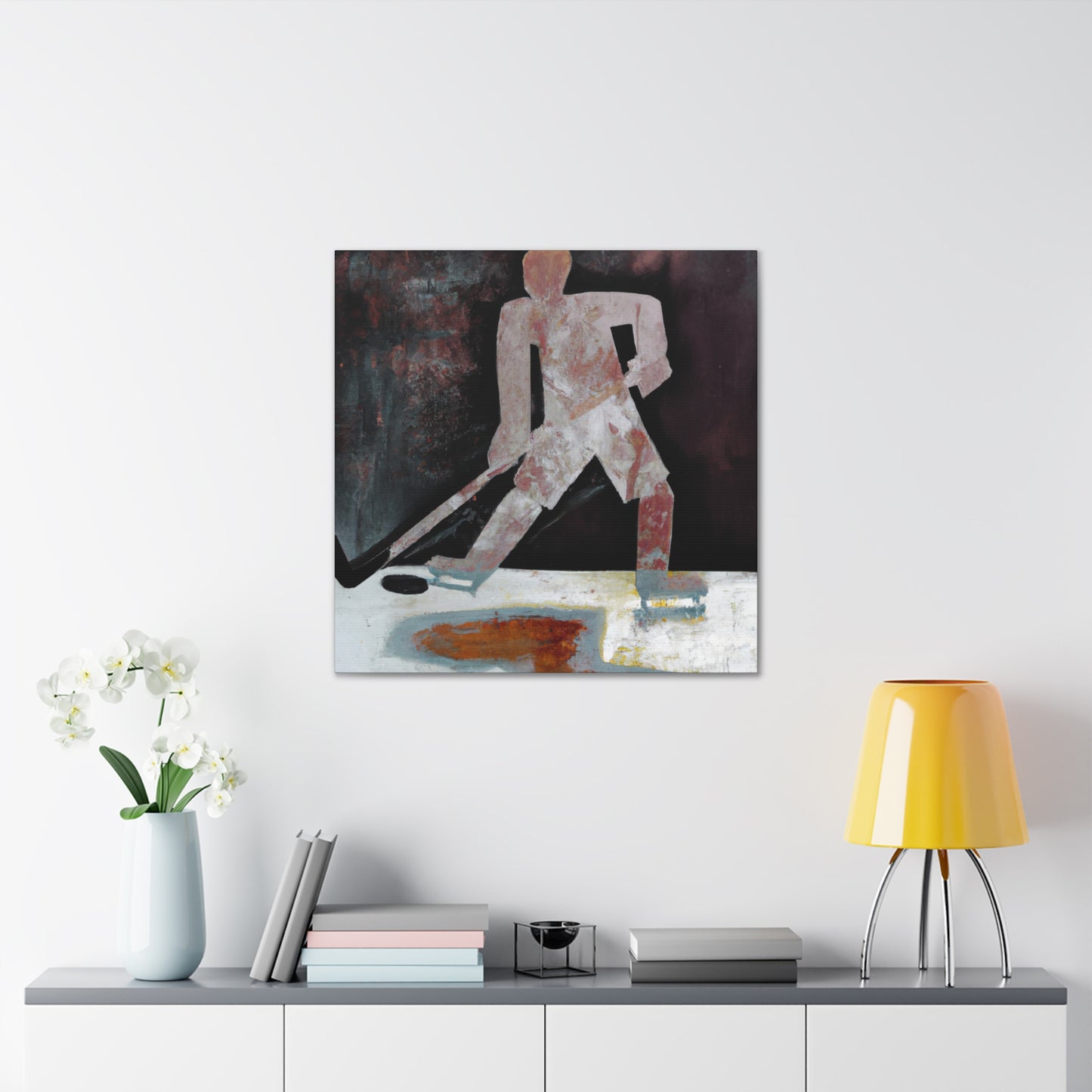 Hockey on Canvas - Canvas