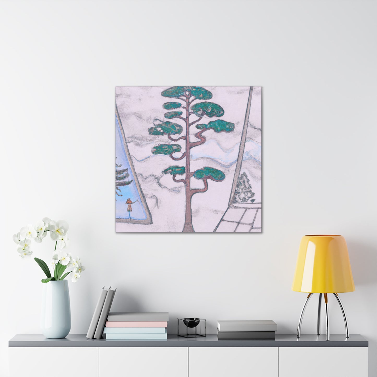 "Pine Tree in Dreams" - Canvas